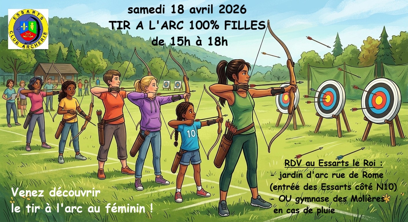 Découverte tir à l'arc au Féminin