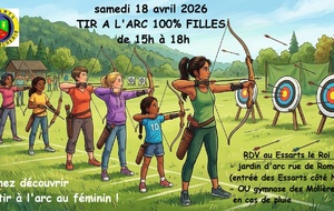 Découverte tir à l'arc au Féminin